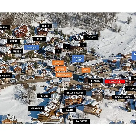 Apartment Cosy Avec Piscine, Et Parking, Au Pied Des Pistes, 4 Pers., Meribel Village. - Fr-1-566-29 Les Allues